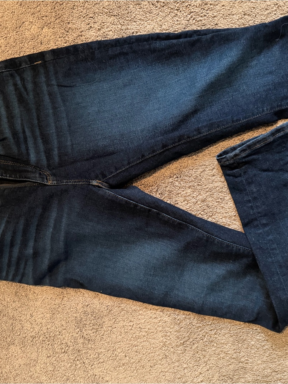 LOFT Dark Indigo Skinny Jeans